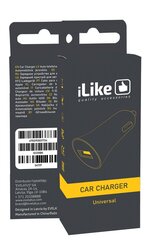 ILike Car Charger ICC01 hinta ja tiedot | Puhelimen laturit | hobbyhall.fi