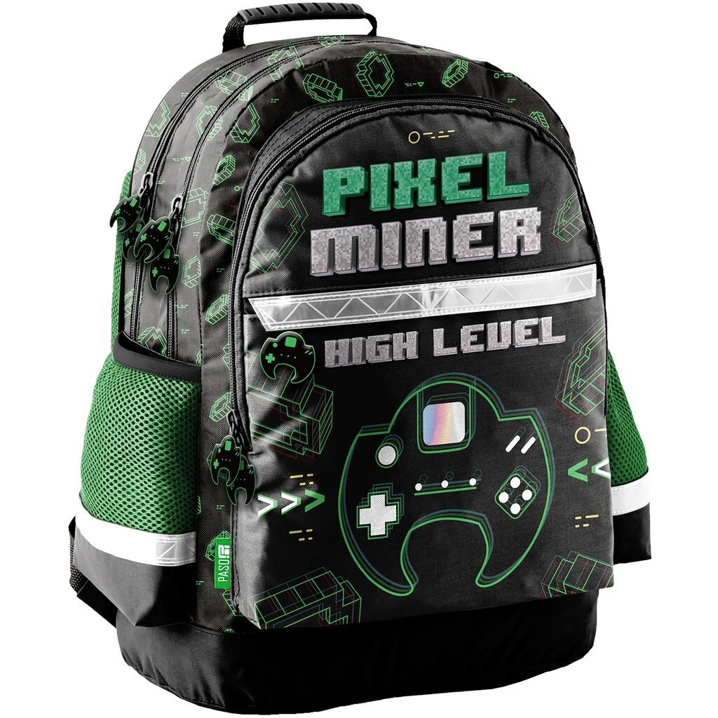 Koulureppu Paso Minecraft, vesipullo, lounaslaatikko, täytetty kynäkotelo, laukku hinta ja tiedot | Koulureput ja -laukut | hobbyhall.fi