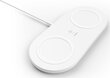 Belkin 15W Dual Wireless Charging Pads B hinta ja tiedot | Puhelimen laturit | hobbyhall.fi