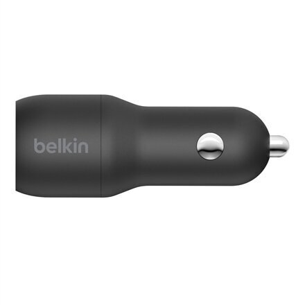 Belkin Dual USB-A autolaturi 24W + USB-A / Micro-USB hinta ja tiedot | Puhelimen laturit | hobbyhall.fi