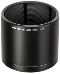 Vastavalosuoja Olympus LH-49 M6028 musta hinta ja tiedot | Kameratarvikkeet | hobbyhall.fi