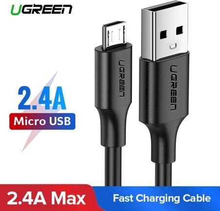 Kaapeli Ugreen USB - microUSB, 50 cm 60140 hinta ja tiedot | Puhelinkaapelit | hobbyhall.fi