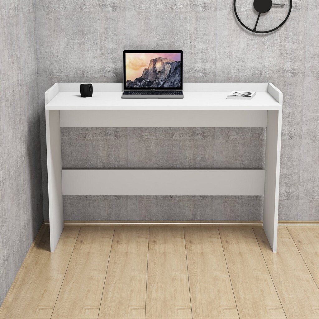 Kalune Design Nalo -työpöytä, valkoinen hinta ja tiedot | Tietokonepöydät ja työpöydät | hobbyhall.fi