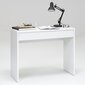 FMD Työpöytä leveällä vetolaatikolla 100x40x80 cm valkoinen hinta ja tiedot | Tietokonepöydät ja työpöydät | hobbyhall.fi