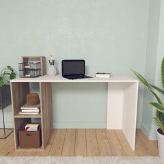 Buca-työpöytä, beige hinta ja tiedot | Tietokonepöydät ja työpöydät | hobbyhall.fi