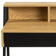Työpöytä Reece, ruskea hinta ja tiedot | Tietokonepöydät ja työpöydät | hobbyhall.fi