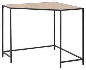 Työpöytä Home4You Seaford, ruskea hinta ja tiedot | Tietokonepöydät ja työpöydät | hobbyhall.fi