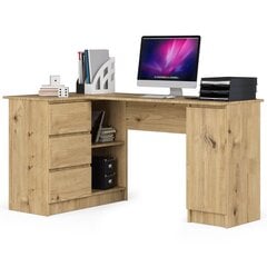 Akord B20 155 työpöytä, ruskea hinta ja tiedot | Tietokonepöydät ja työpöydät | hobbyhall.fi