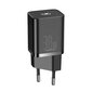 Nopea USB-C-laturi Power Delivery ja Quick Charge, musta hinta ja tiedot | Puhelimen laturit | hobbyhall.fi