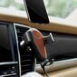 iCarer langaton auto Qi laturi 10W- ilmaventtiili painovoima auton kiinnitys ruskea (IWXC004-BN) hinta ja tiedot | Puhelimen laturit | hobbyhall.fi