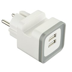 2 USB LATURI Max.2400mA ELECTRALINE 57071 hinta ja tiedot | Electraline Puhelimet, älylaitteet ja kamerat | hobbyhall.fi