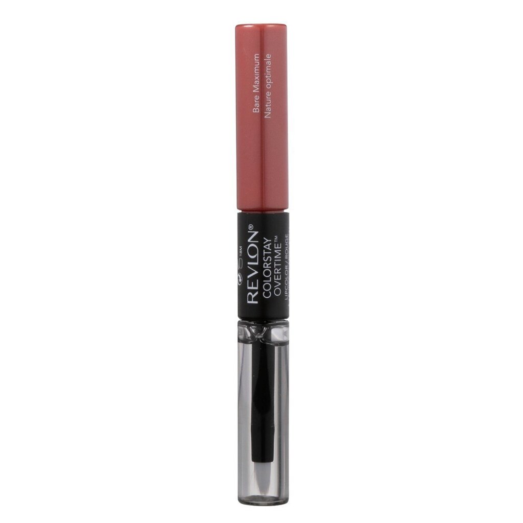 Huulipuna Revlon Colorstay Overtime Lipcolor 4 ml, 350 Bare Maximum hinta ja tiedot | Huulipunat, huulikiillot ja huulirasvat | hobbyhall.fi