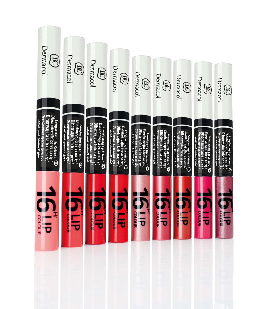 Dermacol 16H Lip Colour huulipuna 4,8 g, sävy 11 hinta ja tiedot | Huulipunat, huulikiillot ja huulirasvat | hobbyhall.fi