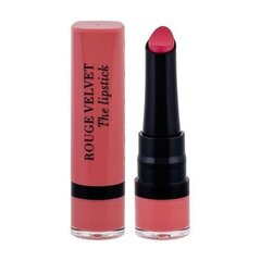 BOURJOIS Paris Rouge Velvet The Lipstick huulipuna 2,4 g, 02 Flaming´rose hinta ja tiedot | Bourjois Hajuvedet ja kosmetiikka | hobbyhall.fi