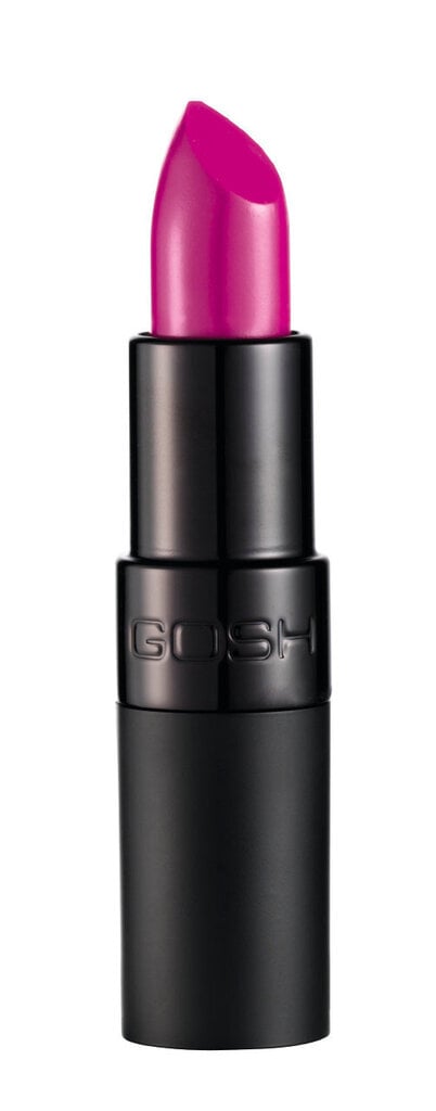 GOSH Velvet Touch Lipstick -huulipuna, 4 g, 43 Tropical Pink hinta ja tiedot | Huulipunat, huulikiillot ja huulirasvat | hobbyhall.fi