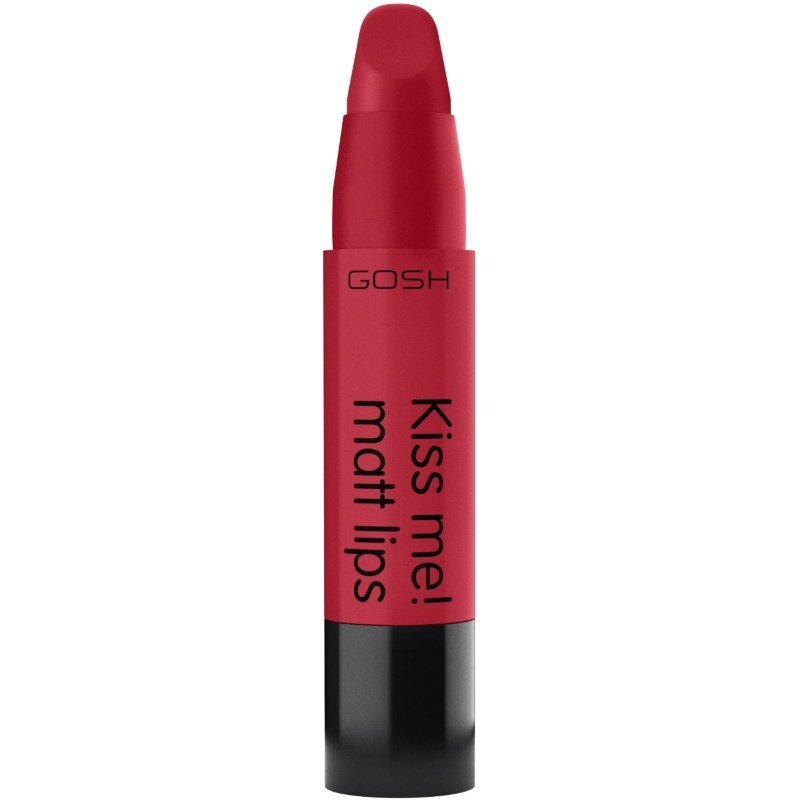 GOSH Kiss Me! Matt Lips -huulipuna, 2 g, 007 Scarlet Kiss hinta ja tiedot | Huulipunat, huulikiillot ja huulirasvat | hobbyhall.fi