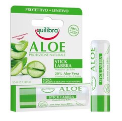 Equilibra Aloe -suojaava huulivoide, 5,5 ml hinta ja tiedot | Huulipunat, huulikiillot ja huulirasvat | hobbyhall.fi