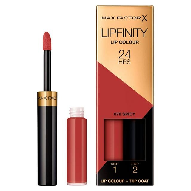 Max Factor Lipfinity 24HRS huulipuna 4,2 g, 115 Confident hinta ja tiedot | Huulipunat, huulikiillot ja huulirasvat | hobbyhall.fi