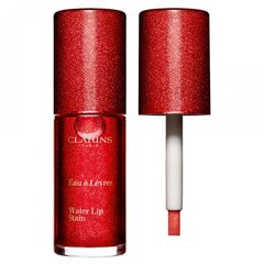 Clarins Water Lip Stain -huulikiilto, 7 ml, Sparkling Red Water 06 hinta ja tiedot | Huulipunat, huulikiillot ja huulirasvat | hobbyhall.fi