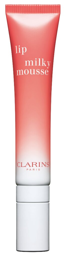 Clarins Lips Milky Mousse -huulibalsami-vaahto, 10 ml, 02 Milky Peach hinta ja tiedot | Huulipunat, huulikiillot ja huulirasvat | hobbyhall.fi