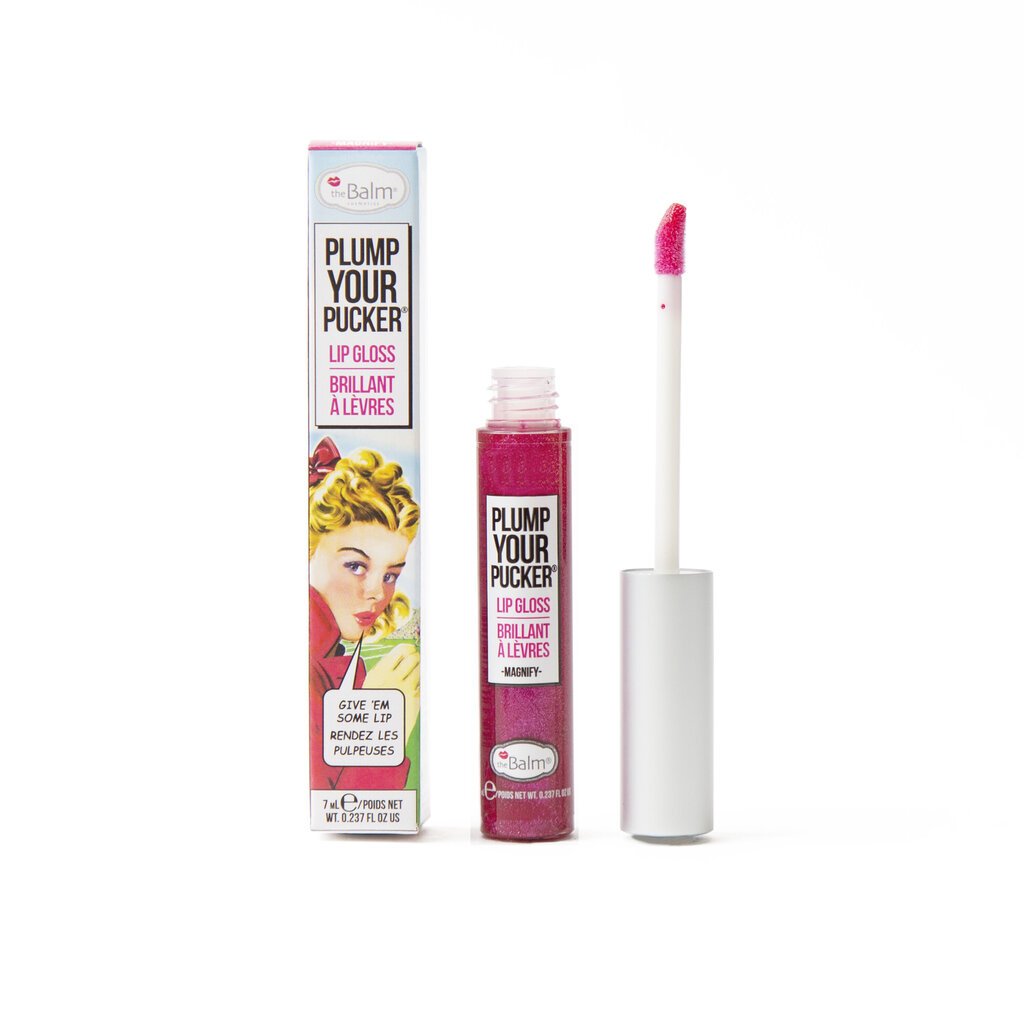 TheBalm Plump Your Pucker huulikiilto 7 ml, Magnify hinta ja tiedot | Huulipunat, huulikiillot ja huulirasvat | hobbyhall.fi