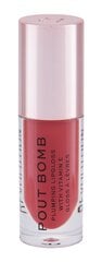 Makeup Revolution London Pout Bomb huulikiilto 4,6 ml, Juicy hinta ja tiedot | Huulipunat, huulikiillot ja huulirasvat | hobbyhall.fi