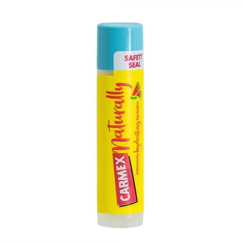 Carmex Naturally huulibalsami 4,25 g, Watermelon hinta ja tiedot | Huulipunat, huulikiillot ja huulirasvat | hobbyhall.fi