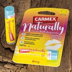 Carmex Naturally huulibalsami 4,25 g, Berry hinta ja tiedot | Huulipunat, huulikiillot ja huulirasvat | hobbyhall.fi