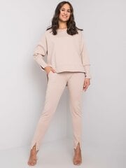 Naisen kevyt beige Casual setti hinta ja tiedot | Naisten urheiluvaatteet | hobbyhall.fi