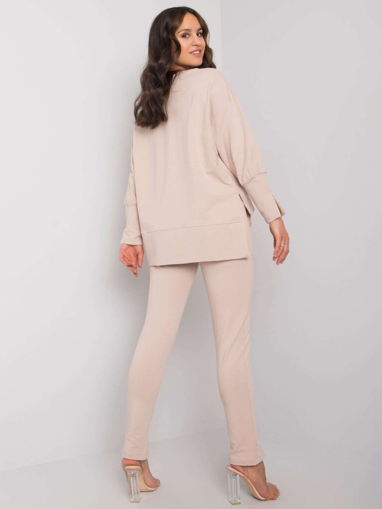 Naisen kevyt beige Casual setti hinta ja tiedot | Naisten urheiluvaatteet | hobbyhall.fi