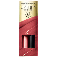 Pitkäkestoinen huulipuna Lipfinity Lip Color Max Factor, 1 kpl, 30 Cool. hinta ja tiedot | Huulipunat, huulikiillot ja huulirasvat | hobbyhall.fi