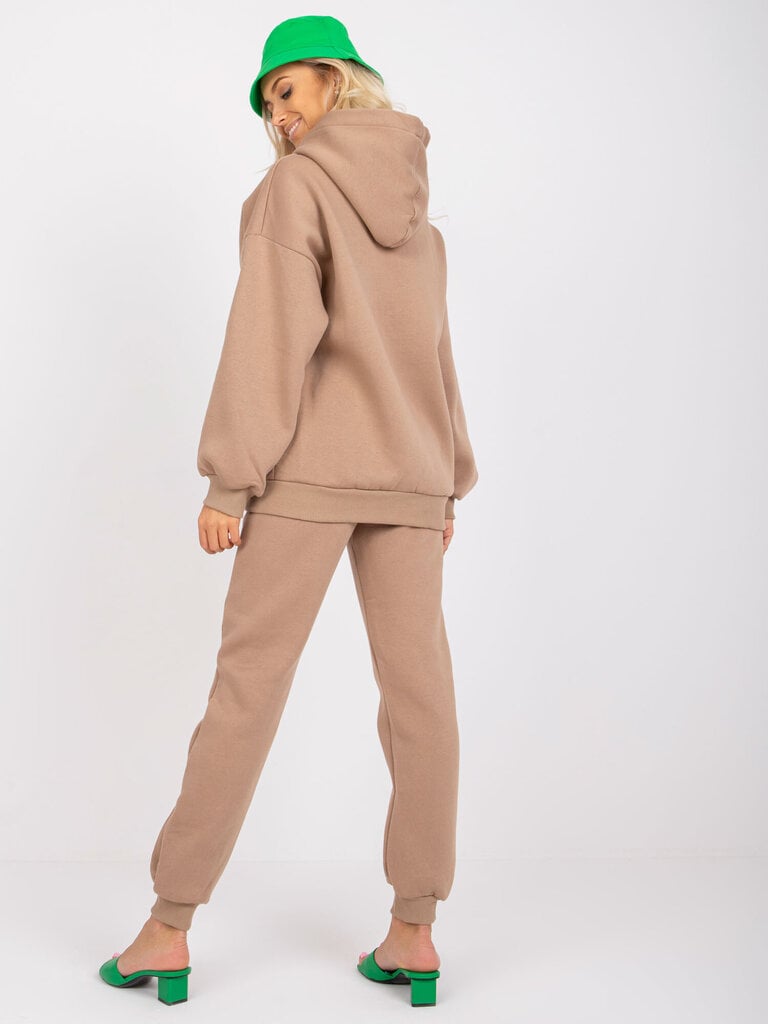 Naisten tummanbeige Casual setti hinta ja tiedot | Naisten setit ja haalarit | hobbyhall.fi