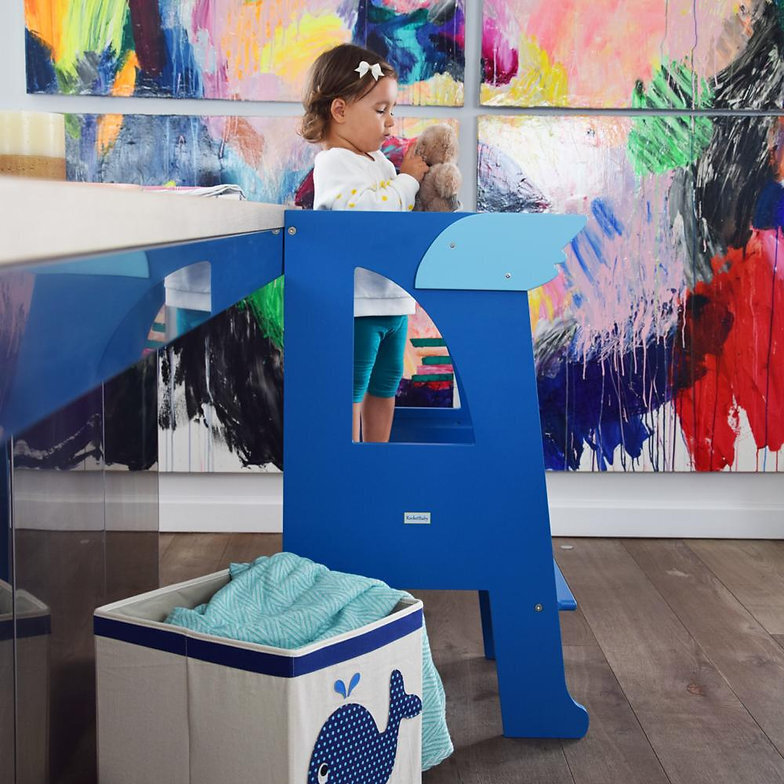 Oppimistorni Montessori Blue Universe hinta ja tiedot | Lasten pöydät ja tuolit | hobbyhall.fi