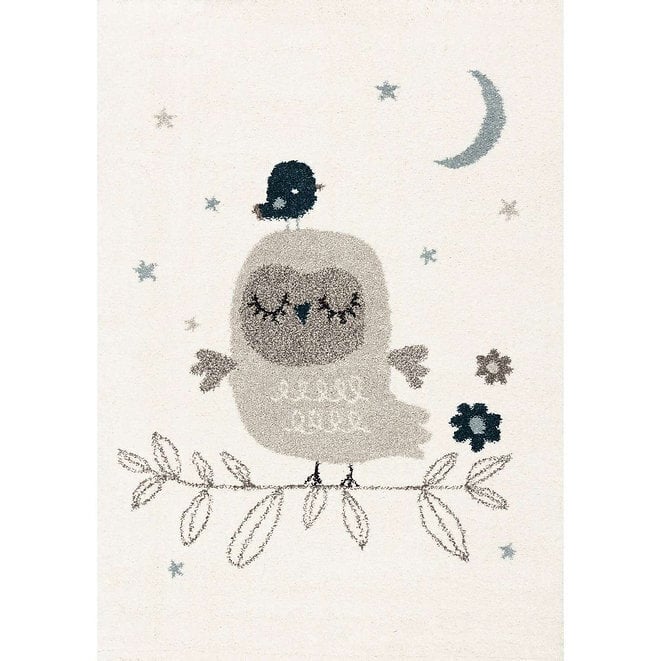 Happy Owl matto, 160 x 230 x 1 cm, monivärinen hinta ja tiedot | Isot matot | hobbyhall.fi