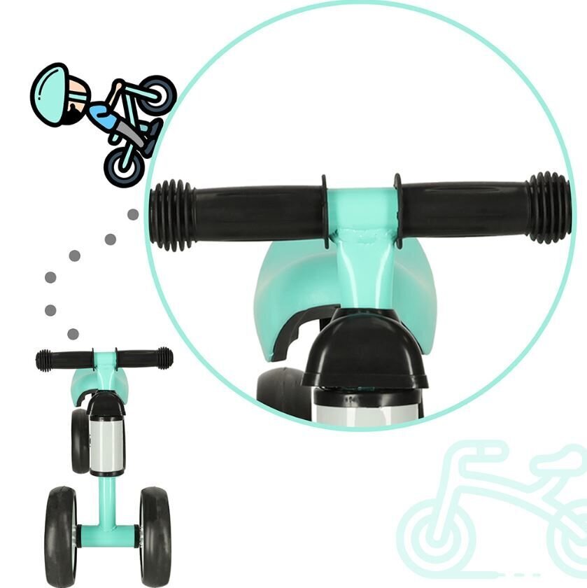 Trike-Fix potkupyörä, vihreä hinta ja tiedot | Potkupyörät | hobbyhall.fi