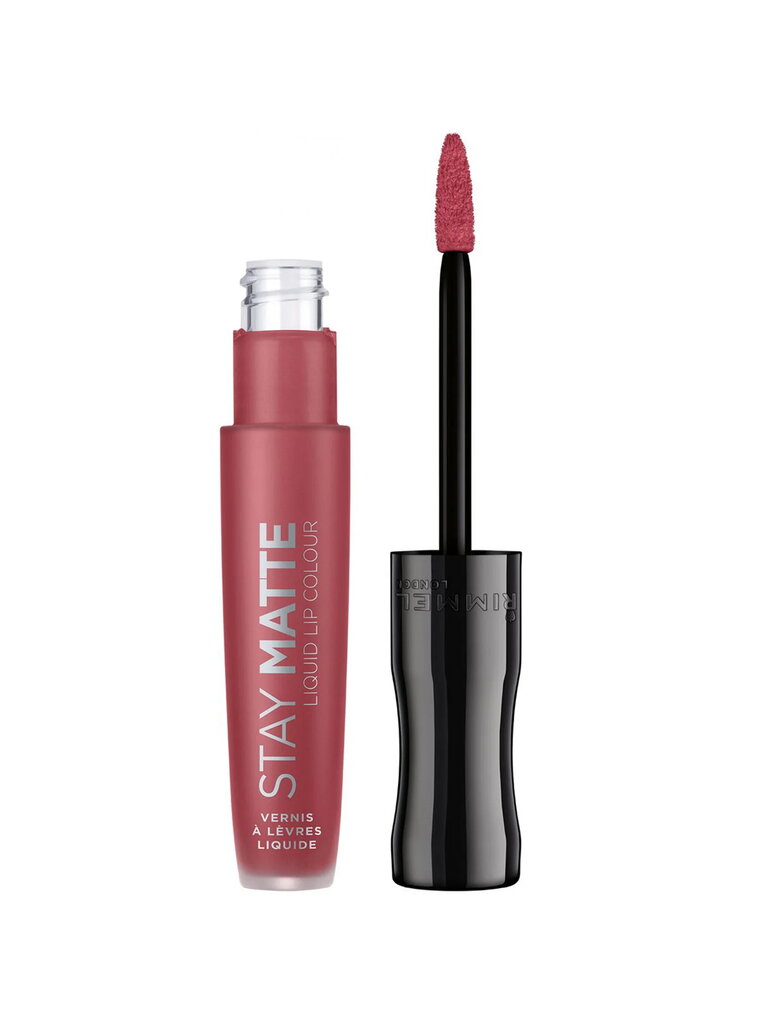 Nestemäinen huulipuna Rimmel Stay Matte Liquid 5,5 ml, 200 Pink Blink. hinta ja tiedot | Huulipunat, huulikiillot ja huulirasvat | hobbyhall.fi