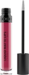 GOSH Liquid Matte Lips -nestemäinen huulipuna, 4 ml, 002 Pink Sorbet hinta ja tiedot | Huulipunat, huulikiillot ja huulirasvat | hobbyhall.fi