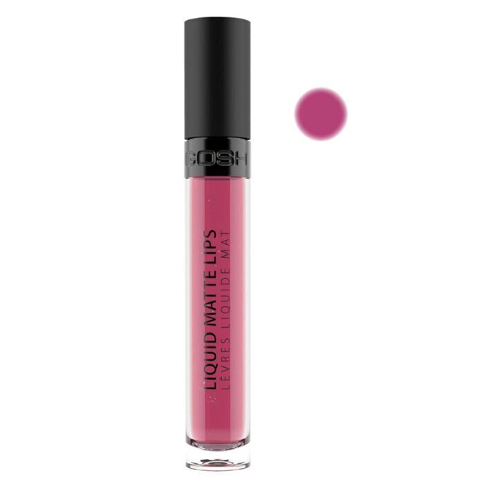 GOSH Liquid Matte Lips -nestemäinen huulipuna, 4 ml, 006 Berry Me hinta ja tiedot | Huulipunat, huulikiillot ja huulirasvat | hobbyhall.fi