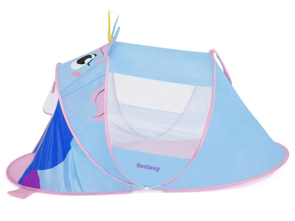 Lasten teltta Bestway "Unicorn", 182x96x81 hinta ja tiedot | Lasten leikkimökit ja -teltat | hobbyhall.fi