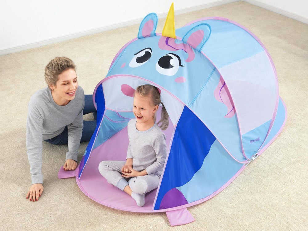 Lasten teltta Bestway "Unicorn", 182x96x81 hinta ja tiedot | Lasten leikkimökit ja -teltat | hobbyhall.fi