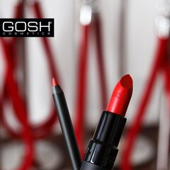 Gosh Velvet Touch Lipliner 1,2 g, vedenpitävä, 004 Simply Red hinta ja tiedot | GOSH Hajuvedet ja kosmetiikka | hobbyhall.fi