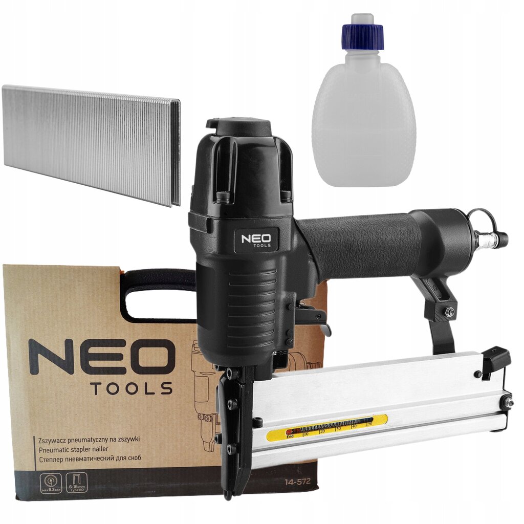 Pneumaattinen nitoja Neo Tools, 10-40 mm hinta ja tiedot | Käsityökalut | hobbyhall.fi