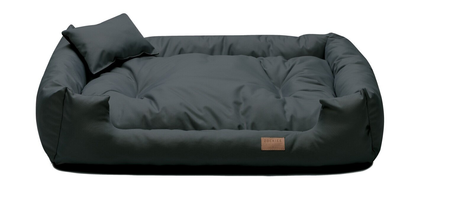 Koiran sänky, tummanharmaa 80 x 65 cm hinta ja tiedot | Pedit ja pesät | hobbyhall.fi