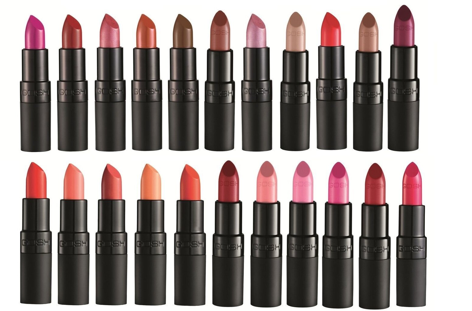 GOSH Velvet Touch Lipstick -huulipuna, 4 g, 82 Exotic hinta ja tiedot | Huulipunat, huulikiillot ja huulirasvat | hobbyhall.fi