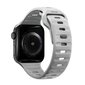 Nomad Sport Strap M/L, lunar gray - Apple Watch Ultra, Series 8, 7 (45mm) - Apple Watch Ultra, Series 8, 7, 6, SE (44mm) hinta ja tiedot | Älykellojen ja aktiivisuusrannekkeiden lisätarvikkeet | hobbyhall.fi