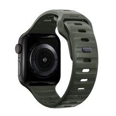 Nomad Sport Strap M/L, ash green - Apple Watch Ultra, Series 8, 7 (45mm) - Apple Watch Ultra, Series 8, 7, 6, SE (44mm) - Apple Watch Ultra, Series 8, 7, 6, SE (44mm) hinta ja tiedot | Nomad Puhelimet, älylaitteet ja kamerat | hobbyhall.fi