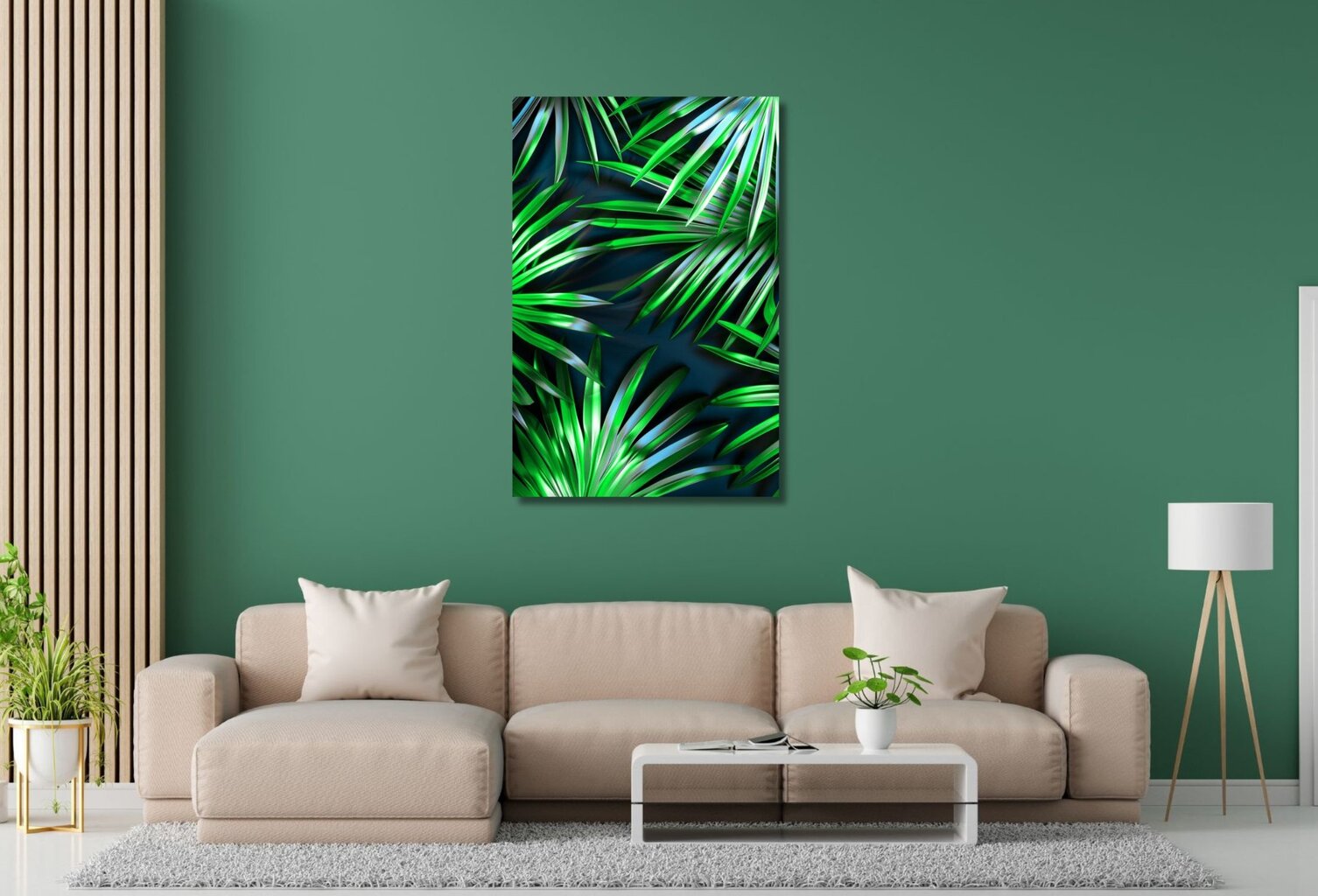 Taulu Palmtree Leaf hinta ja tiedot | Taulut | hobbyhall.fi