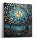 Taulu Turquoise Gold Tree hinta ja tiedot | Taulut | hobbyhall.fi