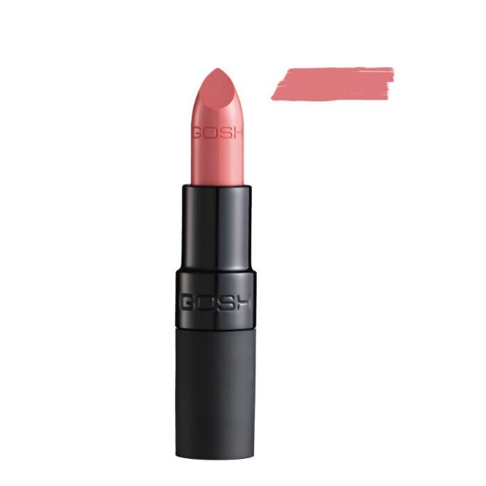 GOSH Velvet Touch Lipstick -huulipuna, 4 g, 002 Matt Rose hinta ja tiedot | Huulipunat, huulikiillot ja huulirasvat | hobbyhall.fi