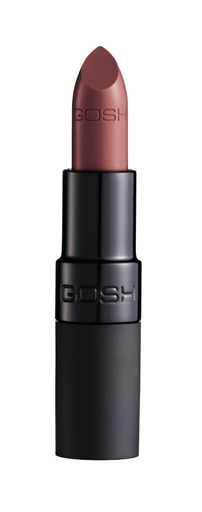 GOSH Velvet Touch Lipstick -huulipuna, 4 g, 012 Matt Raisin hinta ja tiedot | Huulipunat, huulikiillot ja huulirasvat | hobbyhall.fi